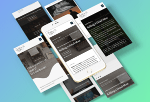 Author Website Mobile - Michael Webster Graphic Designer