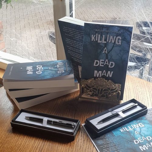 Killing a Dead Man Book Cover and Layout- Michael Webster Graphic Designer