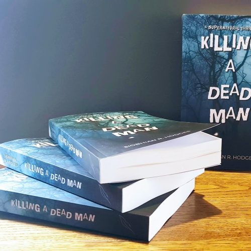 Killing a Dead Man Book Cover - Michael Webster Graphic Designer
