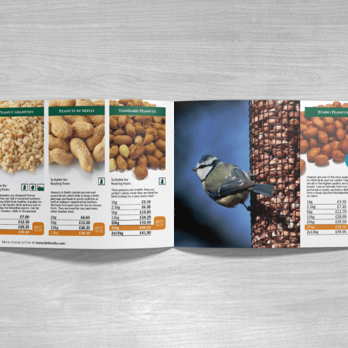 Brinvale Bird Foods Catalogue - Michael Webster Graphic Designer